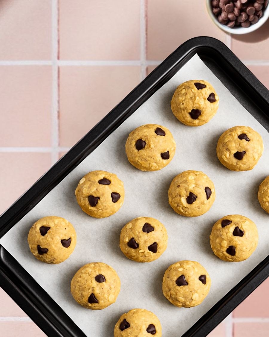 Bake-at-Home Dark Chocolate Lactation Cookies