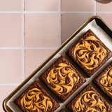 Tahini Halva Swirl Brownies - 6 pack
